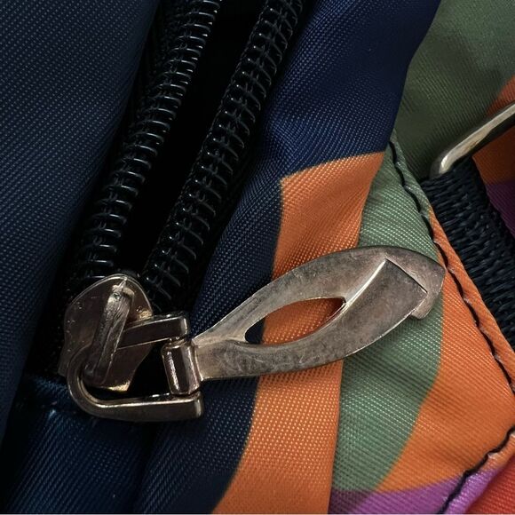 POABA Multifunction Oxford Cloth Shoulder Multicolor Abstract Circles Backpack - Picture 13 of 14